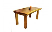 Drveni masivni stol od indijskog hrasta